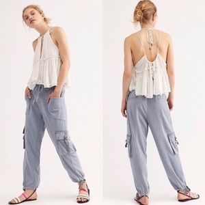 NEW Free People Semi Charmed Cargo Joggers Size S